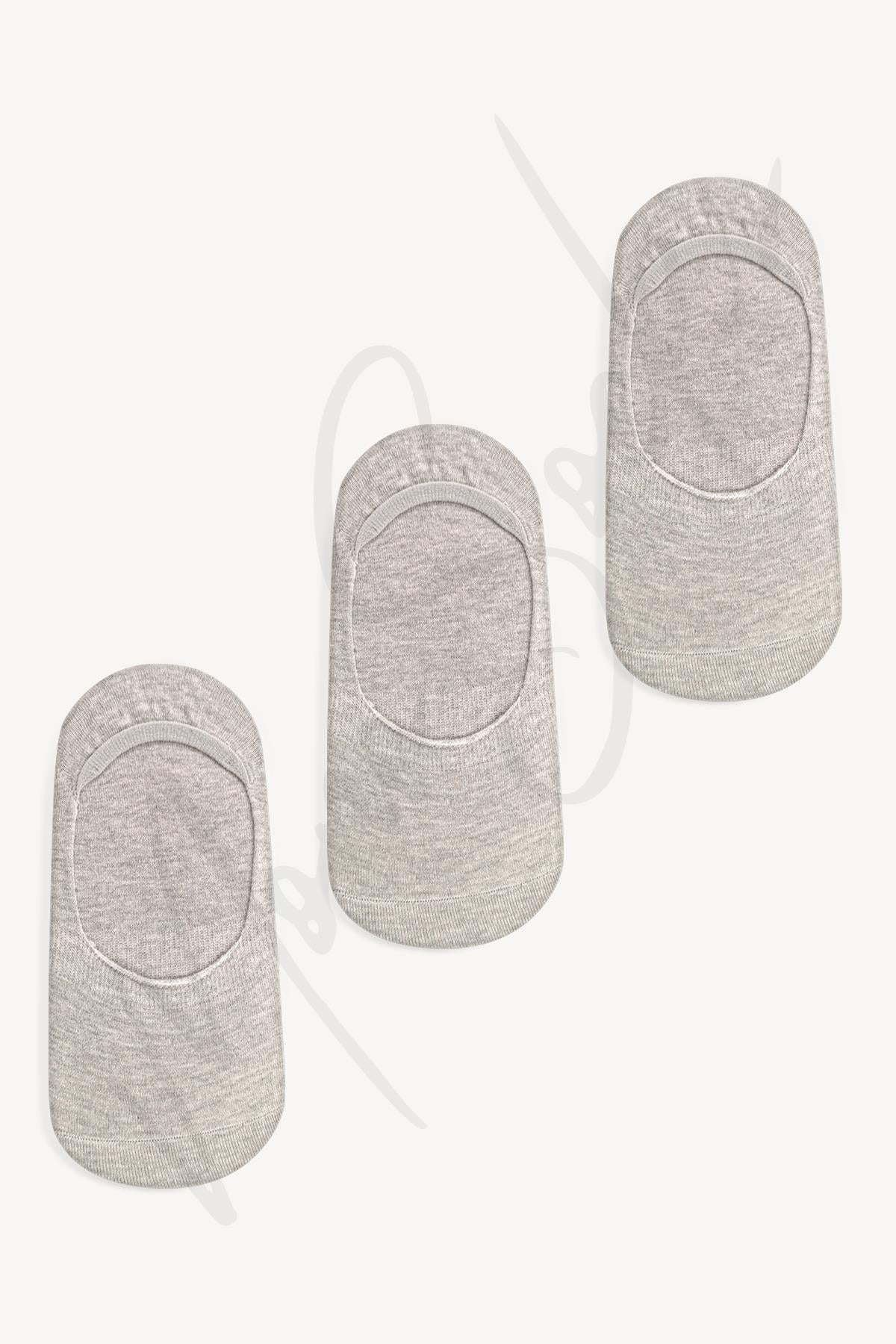 Mono Socks 3'lü Babet Çorap - Desenli Pamuklu Çoraplar - Mono Socks - Özel Tasarım Çoraplar