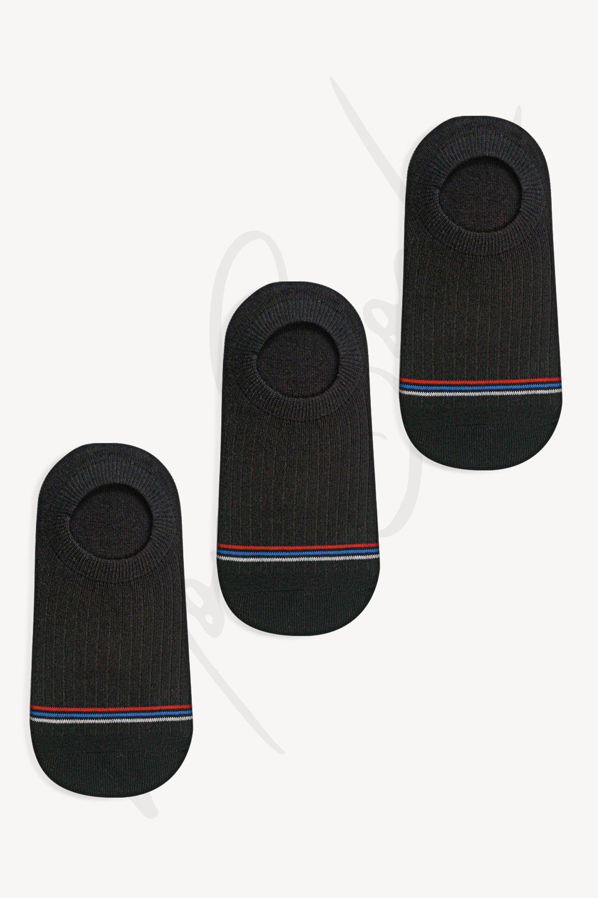 Mono Socks 3'lü Sport Çorap - Desenli Pamuklu Çoraplar - Mono Socks - Özel Tasarım Çoraplar