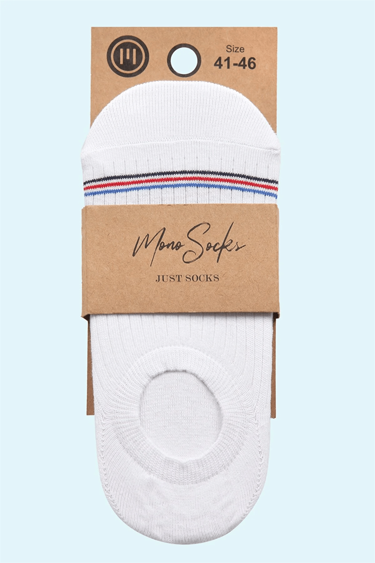 Mono Socks 3'lü Sport Çorap - Desenli Pamuklu Çoraplar - Mono Socks - Özel Tasarım Çoraplar