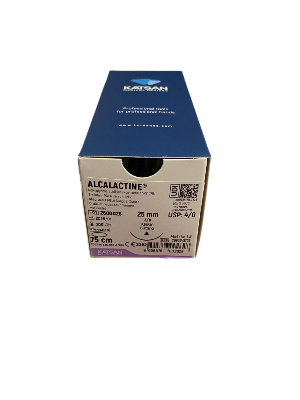 4/0 EMİLEBİLİR PGLA KESKİN 1 ADET