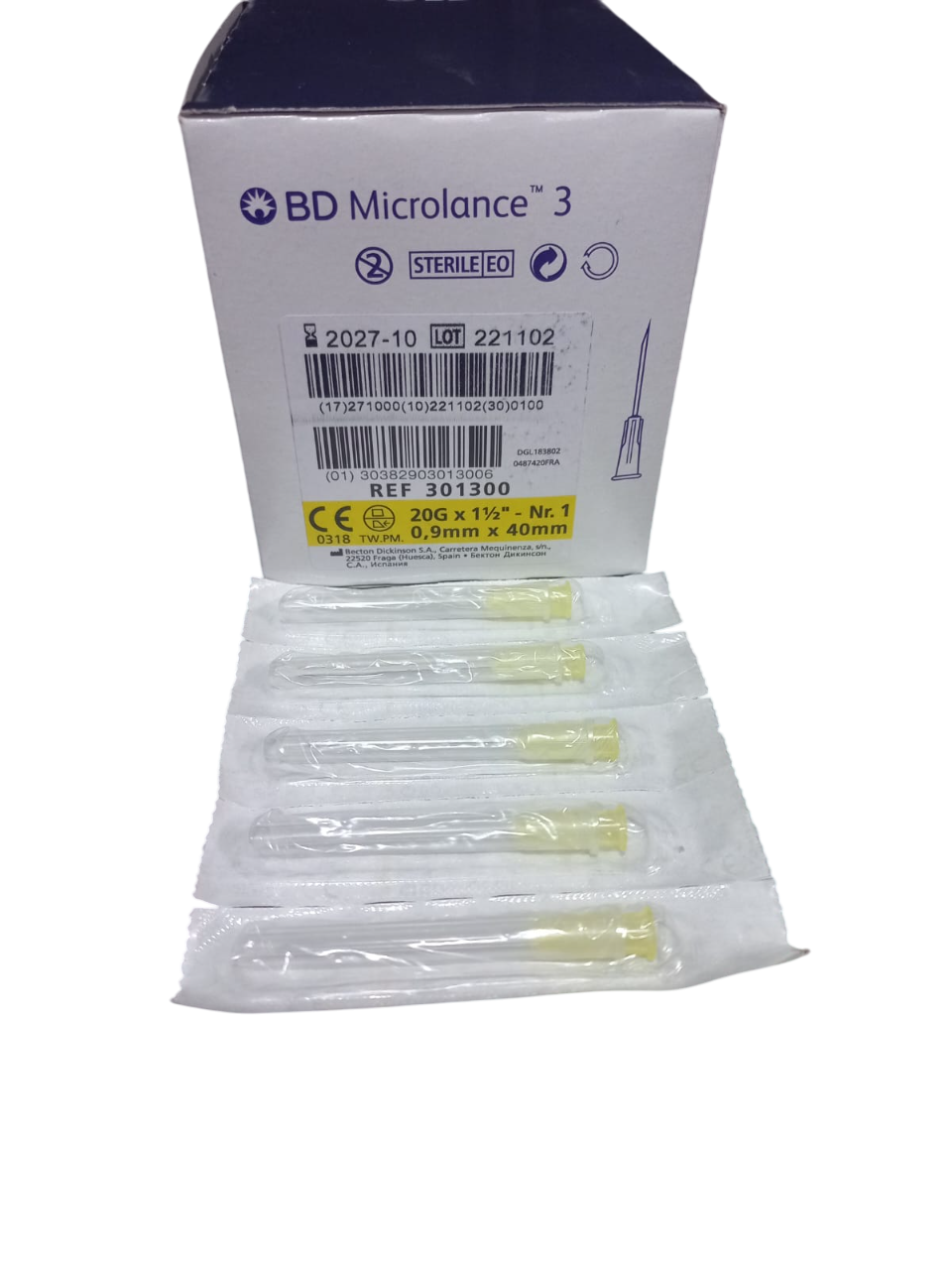 BD 20G 40MM İĞNE UCU 100 ADET