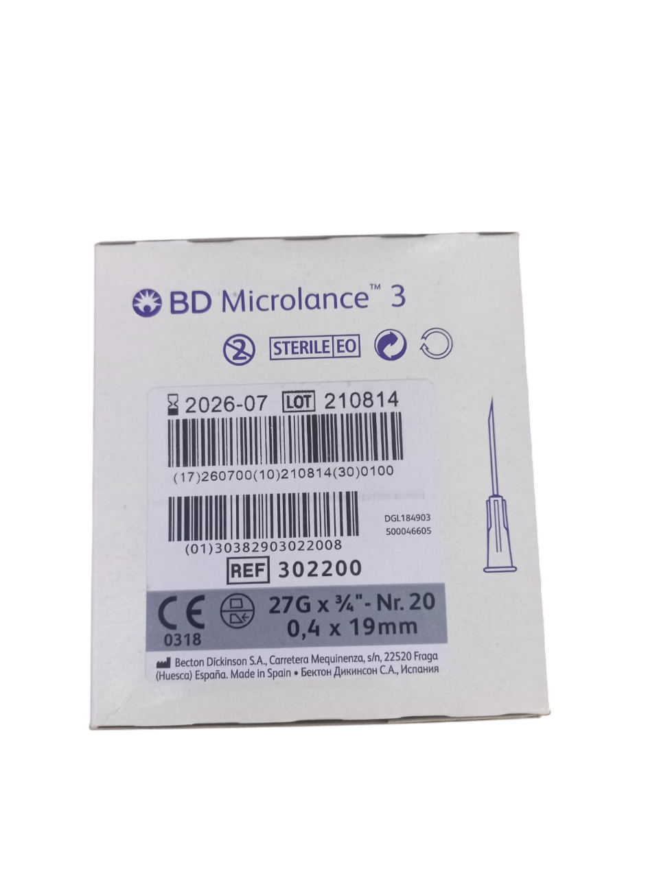 BD 27G 19MM İĞNE UCU 100 ADET
