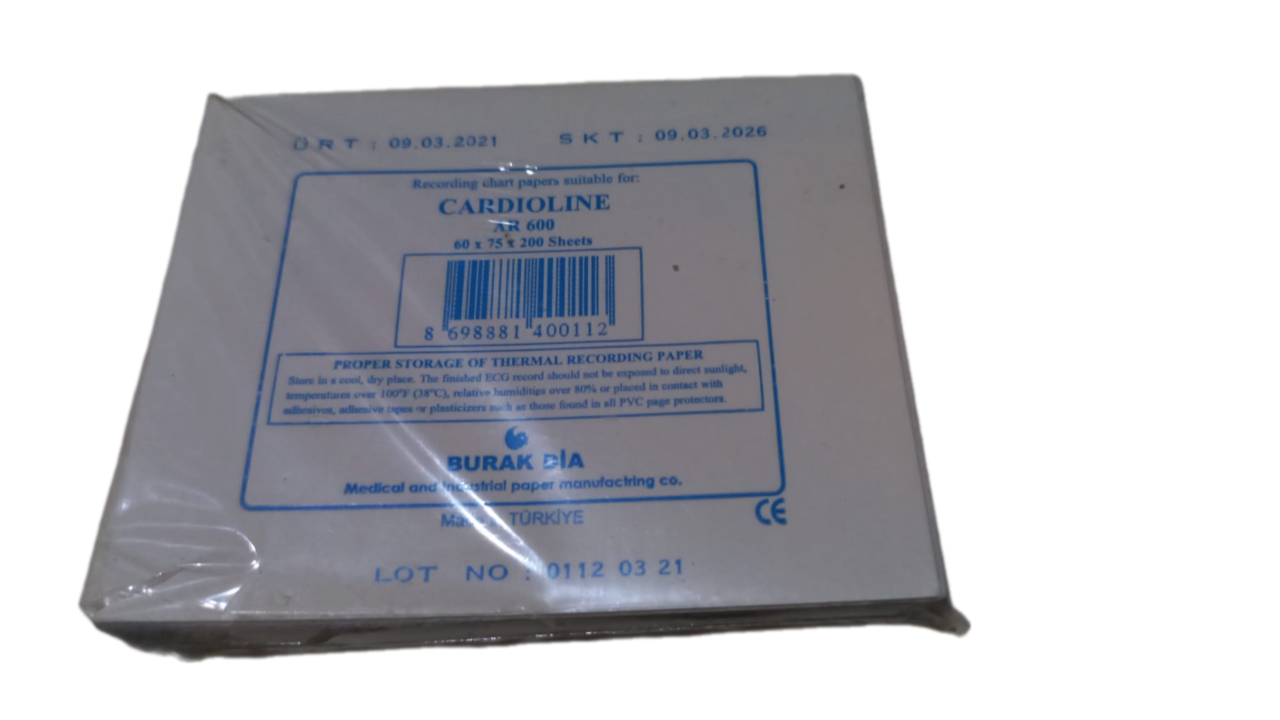 CORDİOLİNE AR 600 EKG KAĞIDI