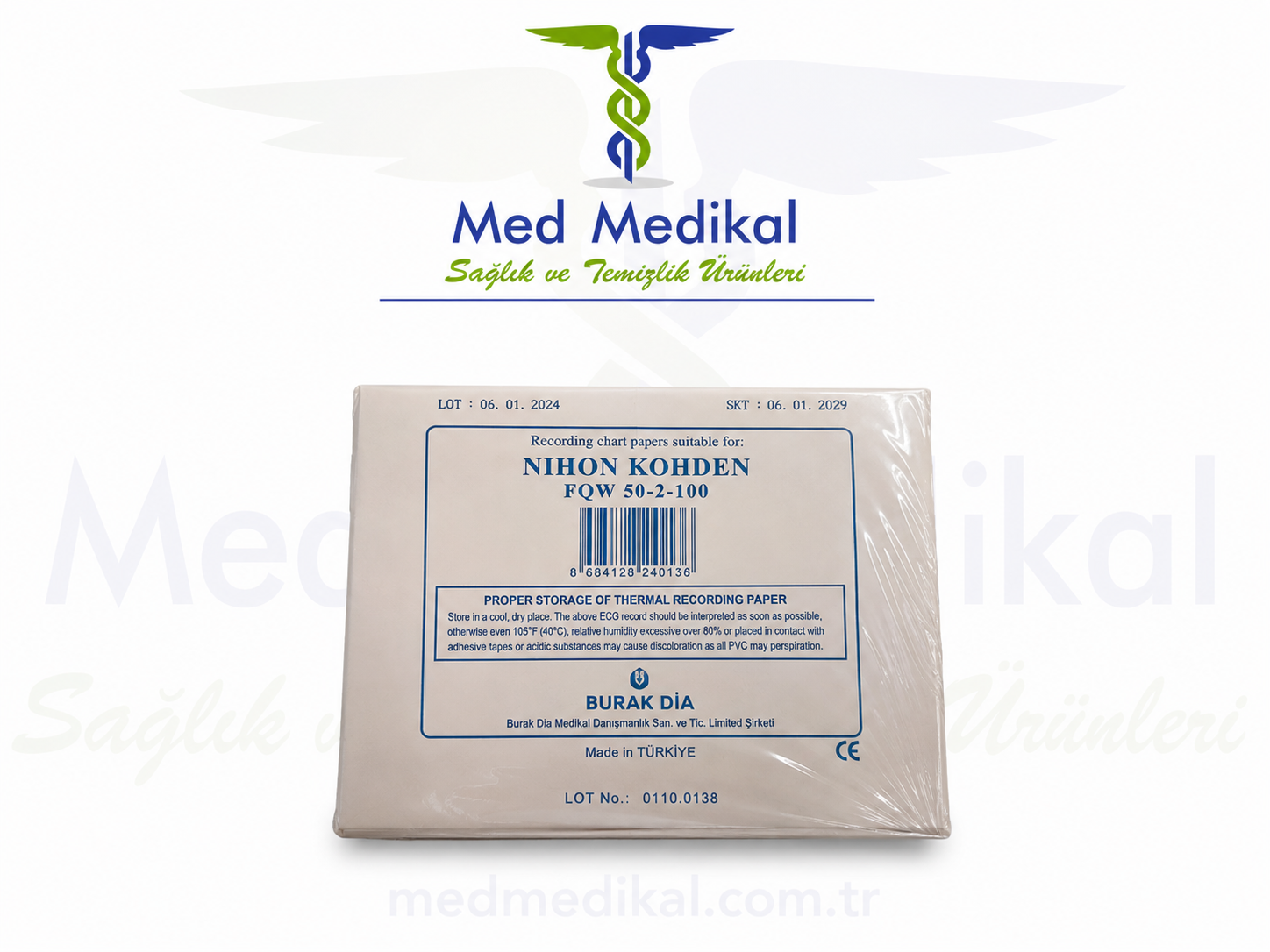 Ekg Kağıdı (Nihon Kohden 50-2-140)
