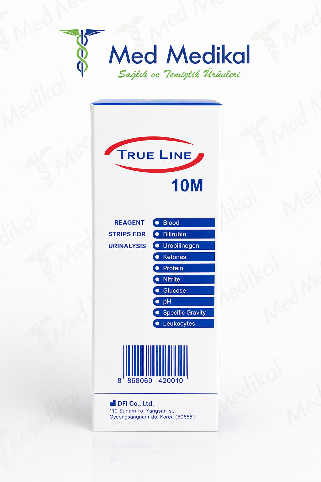 İdrar Stribi 10 Parametre 100 Luk