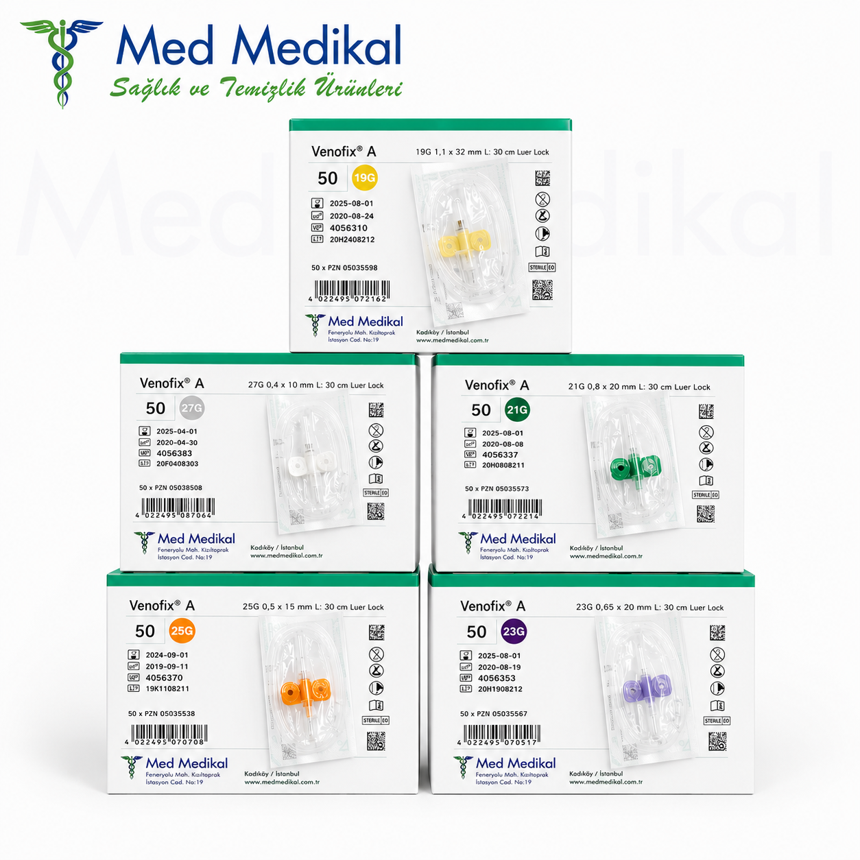 KELEBEK SET BRAUN 50 Lİ