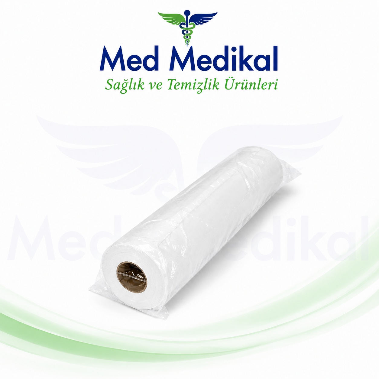 Muayene Masa Örtüsü Lamineli 1  rulo 50cm x 40 mt