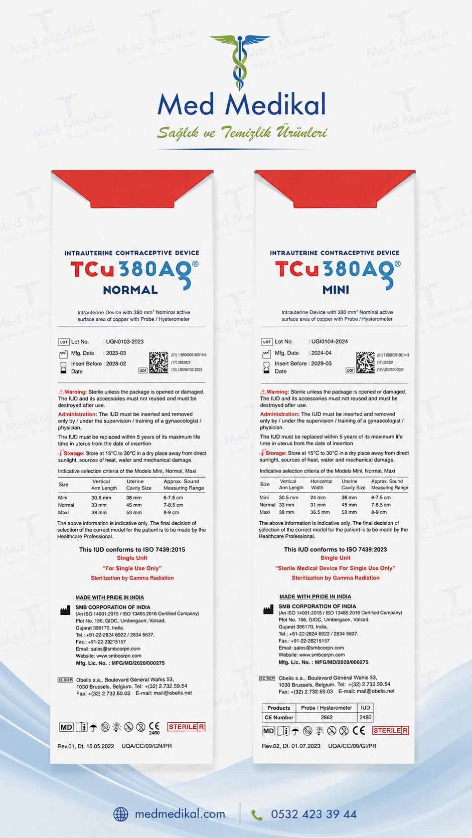 SMB TCu 380 Ag / NORMAL- RİA (gümüş)