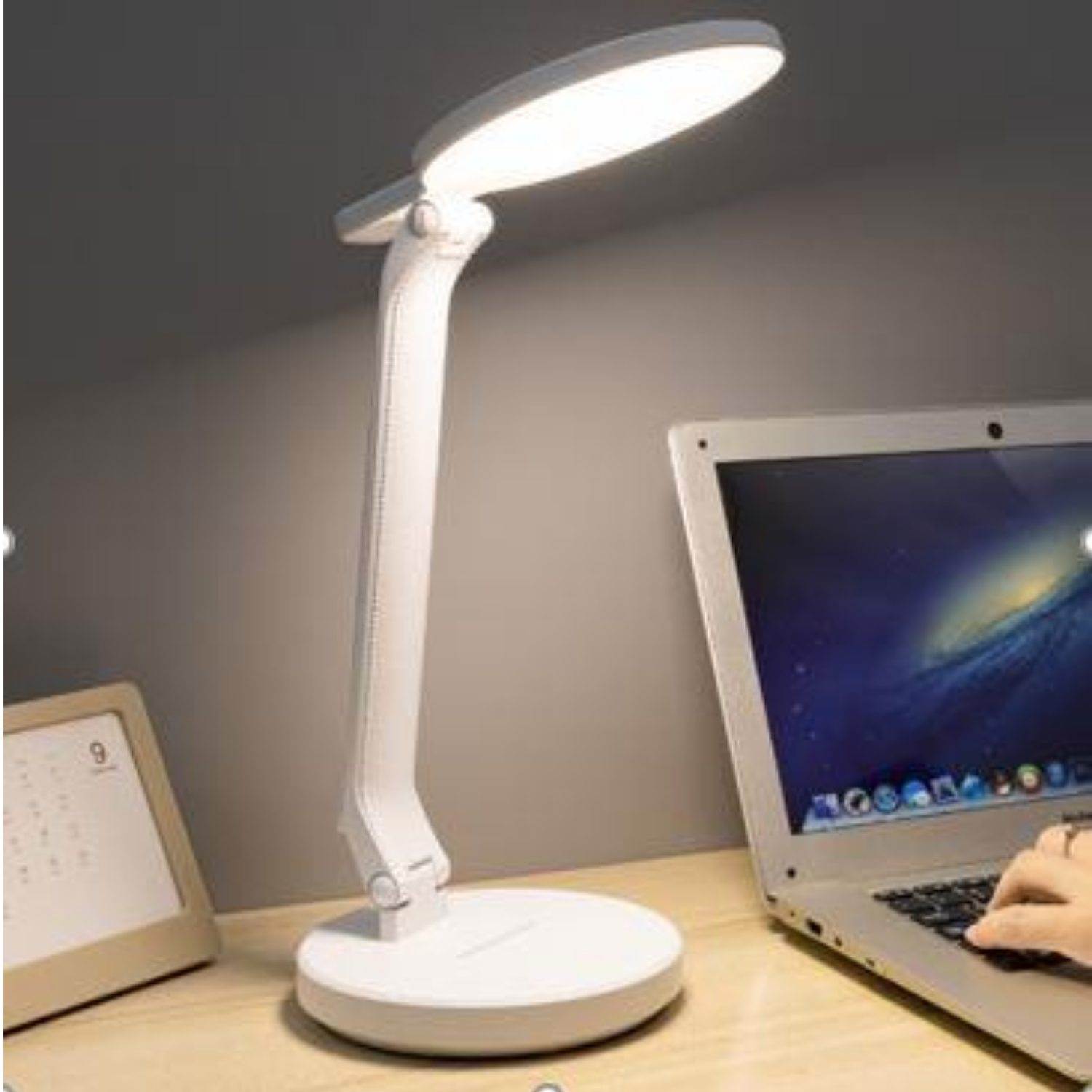 .Elba Q908-2 USB Şarjlı Masa Lambası