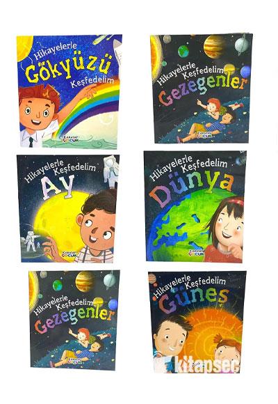 4E Hikayelerle Uzayı Keşfedelim Serisi 6 Kitap | İhtiyaç Sepetim: Ambalaj, Kırtasiye, Oyuncak, Hırdavat4E Hikayelerle Uzayı Keşfedelim Serisi 6 Kitap