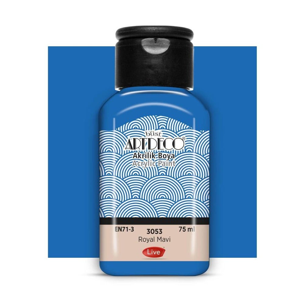 Artdeco Akrilik Boya 75 ML Royal Mavi 3053