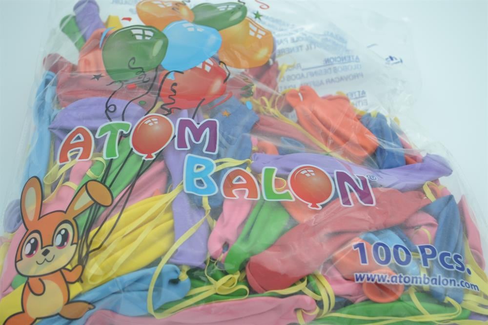 ATOM BALON 100 ADET