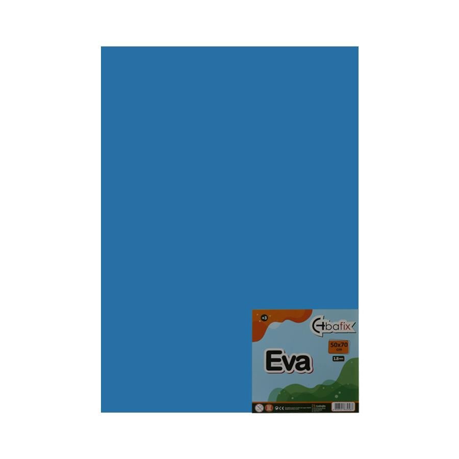 Bafix Eva Düz Renk 50x70 Mavi