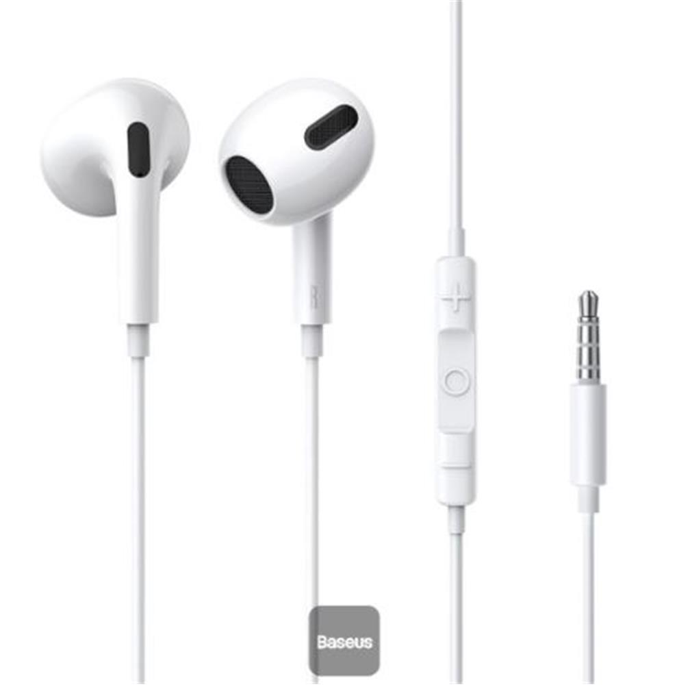 Baseus NGCR020002 Encok H17  3.5mm Beyaz Kulaklık