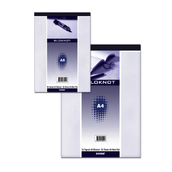 Bayındır Bloknot Düz 36 YP A4 BBN0102