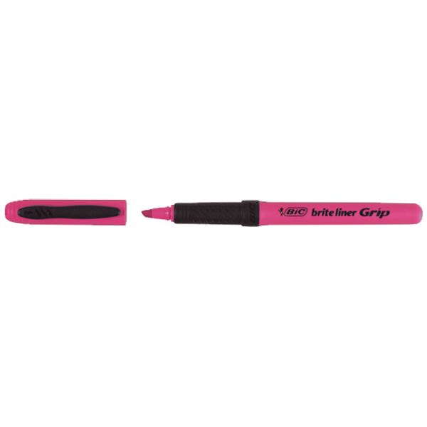 Bic Fosforlu Kalem Brite Line Grip Pembe Kalem Tipi 811 934