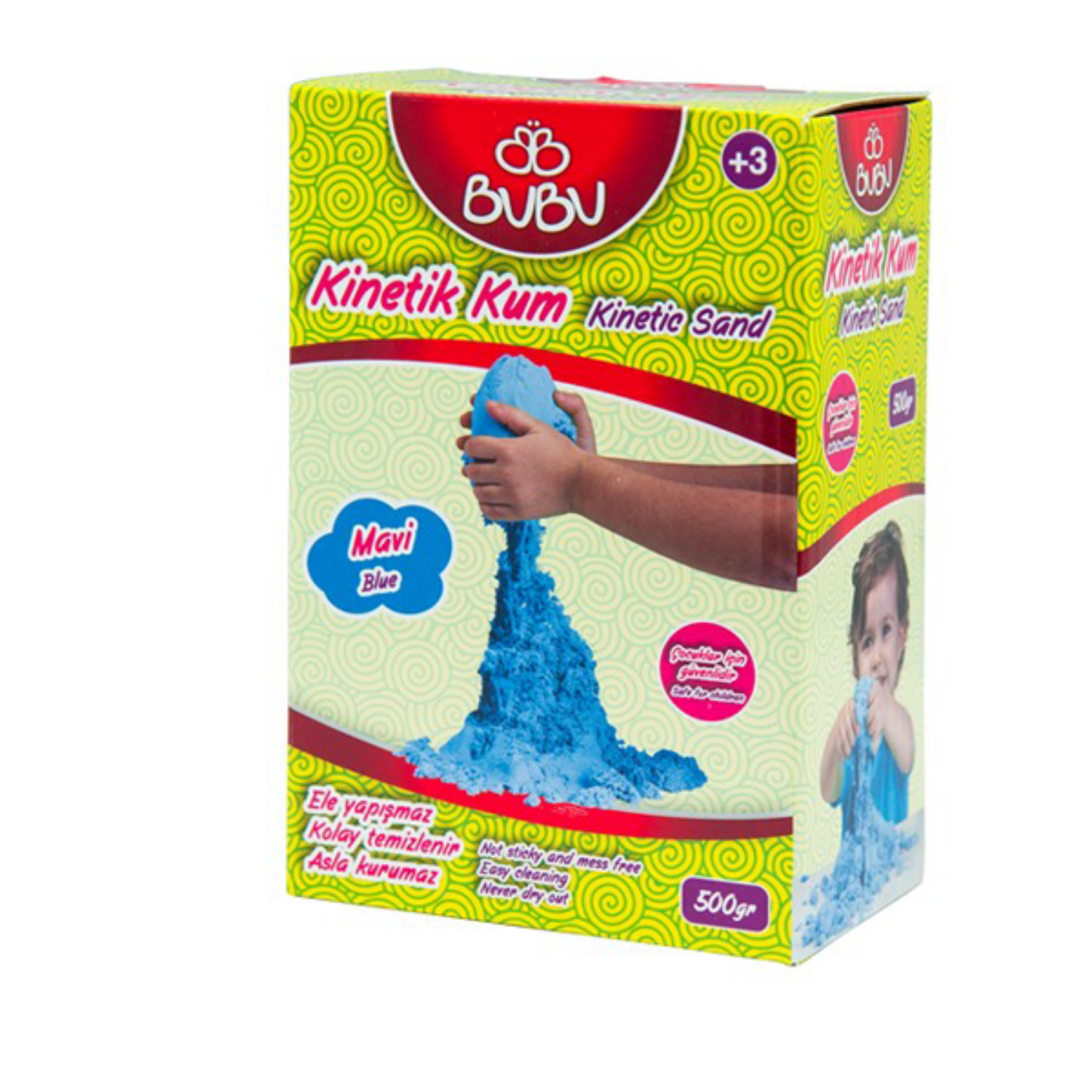 Bu-Bu Kinetik Kum 500 GR Pembe  | İhtiyaç SepetimBu-Bu Kinetik Kum 500 GR Pembe KU0005