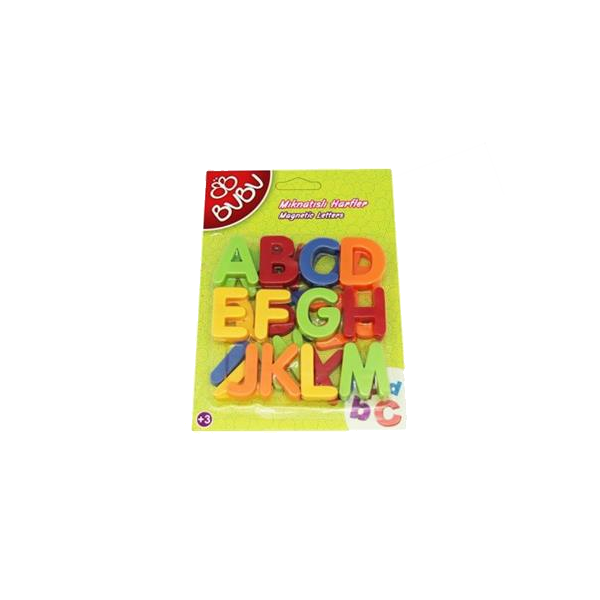 Bu-Bu Mıknatıslı Harflar 26 Parça BUBU00082