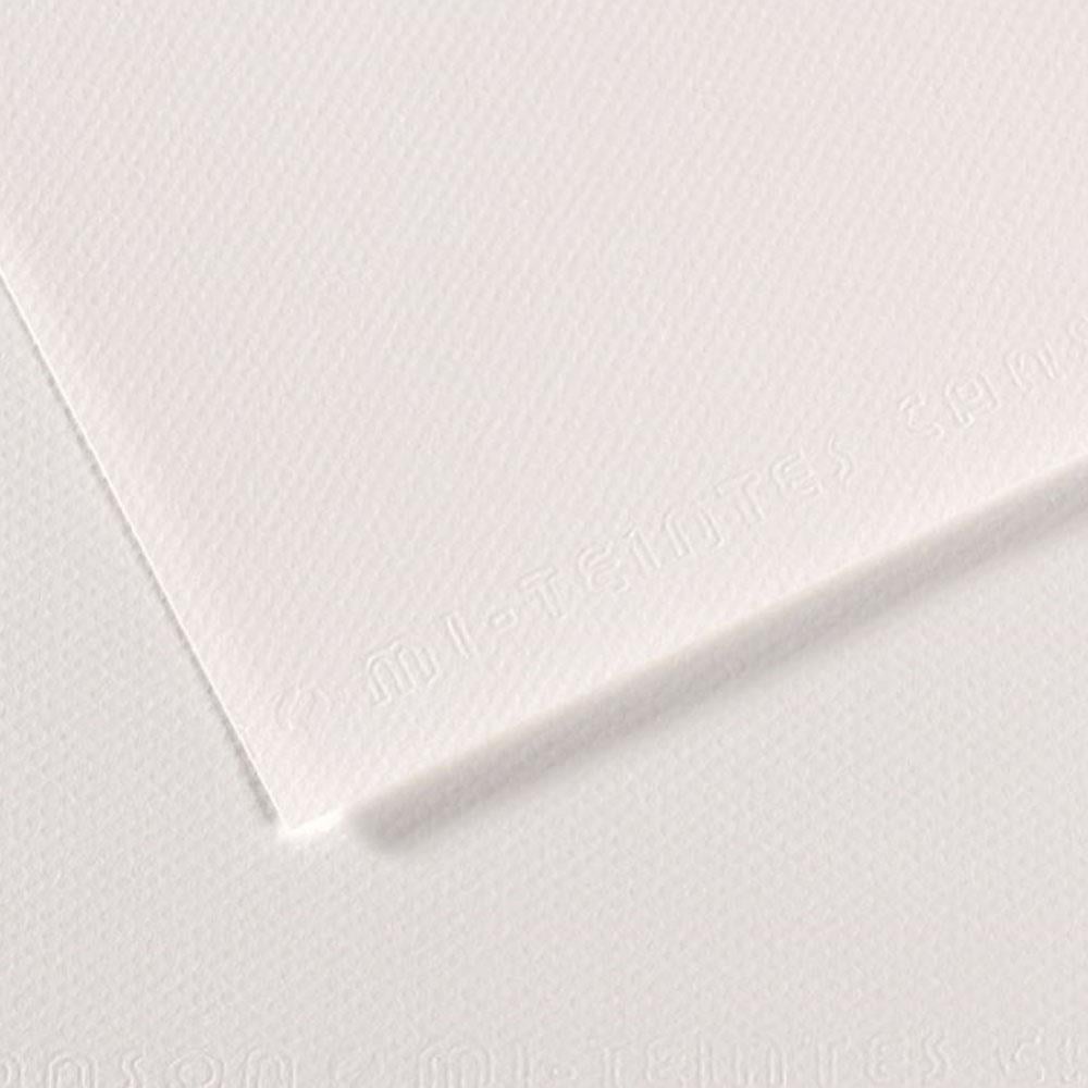 Canson Fon Kartonu (Dokulu) Mı-Teıntes 50x65 160 GR Whıt 335