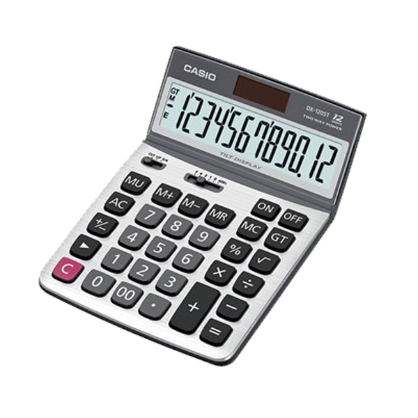 Casio Hesap Makinesi Masa Üstü 12 Hane AX-120ST
