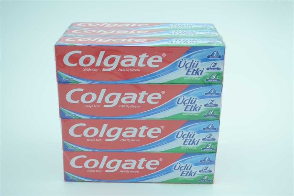 COLGATE 3'LÜ ETKİ 12'Lİ PAKET