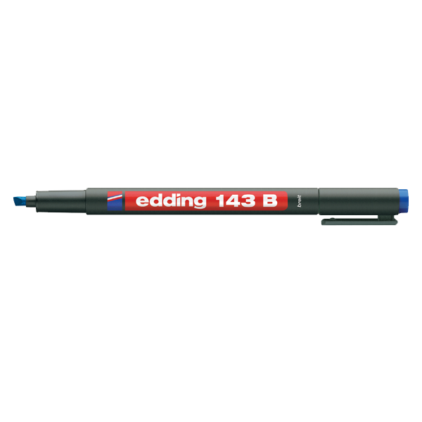 Edding Asetat Kalemi Permanent B Seri 1-3 MM Mavi 143 B