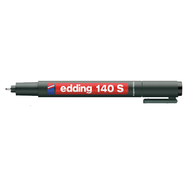 Edding Asetat Kalemi Permanent S Seri 0.3 MM Siyah 140 S