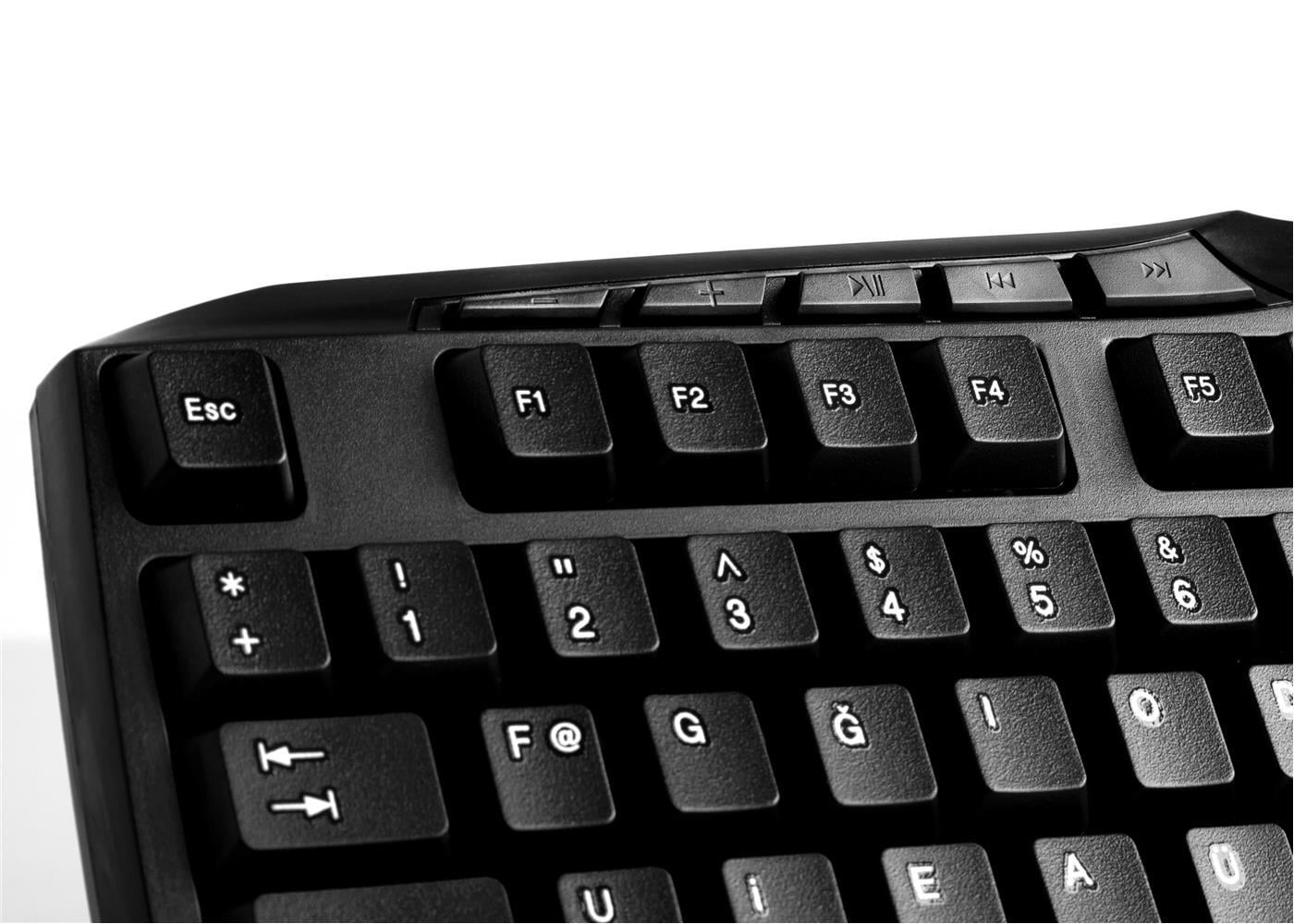 Everest KB-250U Siyah F Usb Kablolu Multimedya 113 Tuşlu Klavye