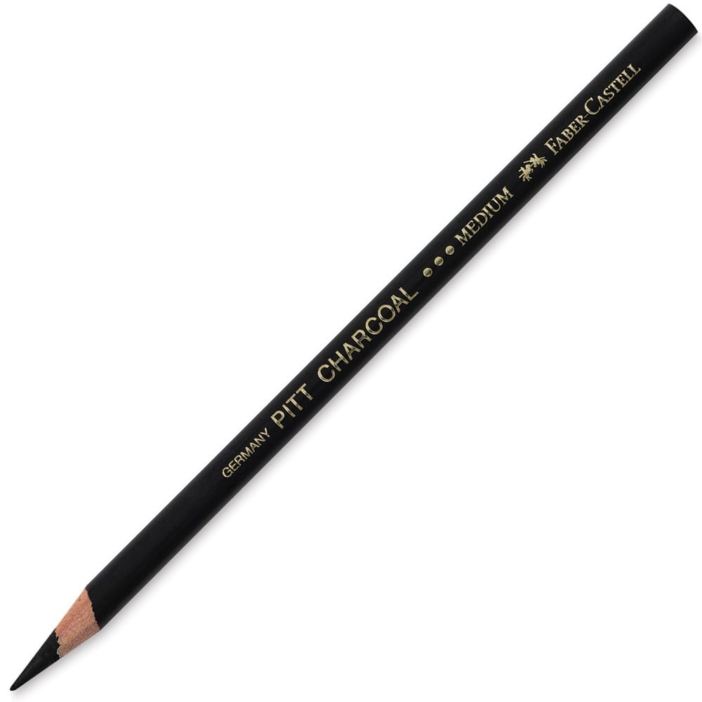Faber-Castell Pitt M.chrome Nat. Kömür Kalem Siyah Or.Sert
