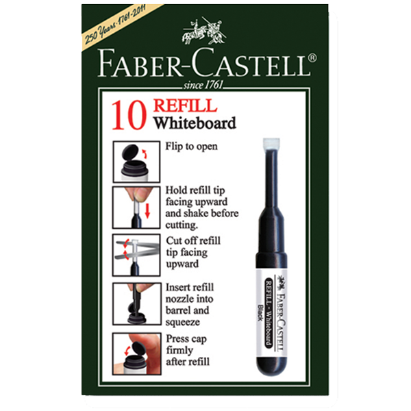Faber-Castell Tahta Kalem Mürekkebi W20 Siyah 25 43 99