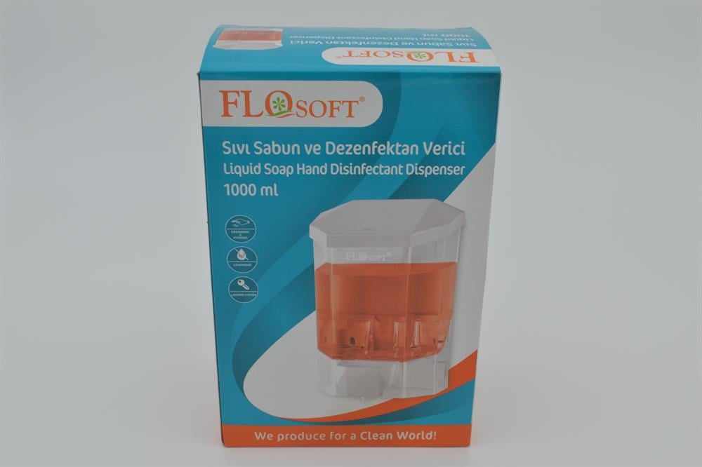 Flosoft Sıvı Sabun Ve Dezenfektan Verici 500 Ml