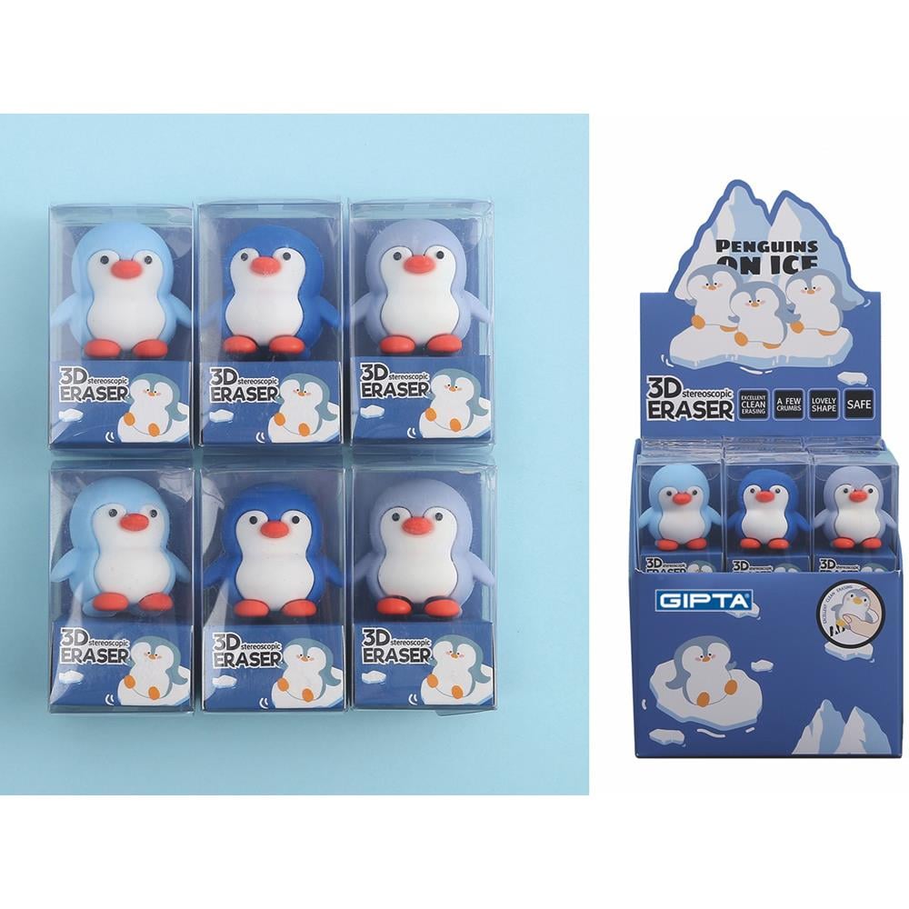 Gıpta Silgi Penguın 3D 24 Lü K2364
