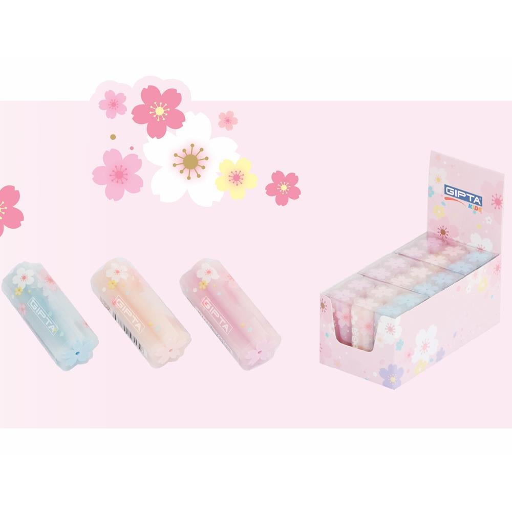 Gıpta Silgi Transparent Çiçekli Şekilli 18 Li K234300