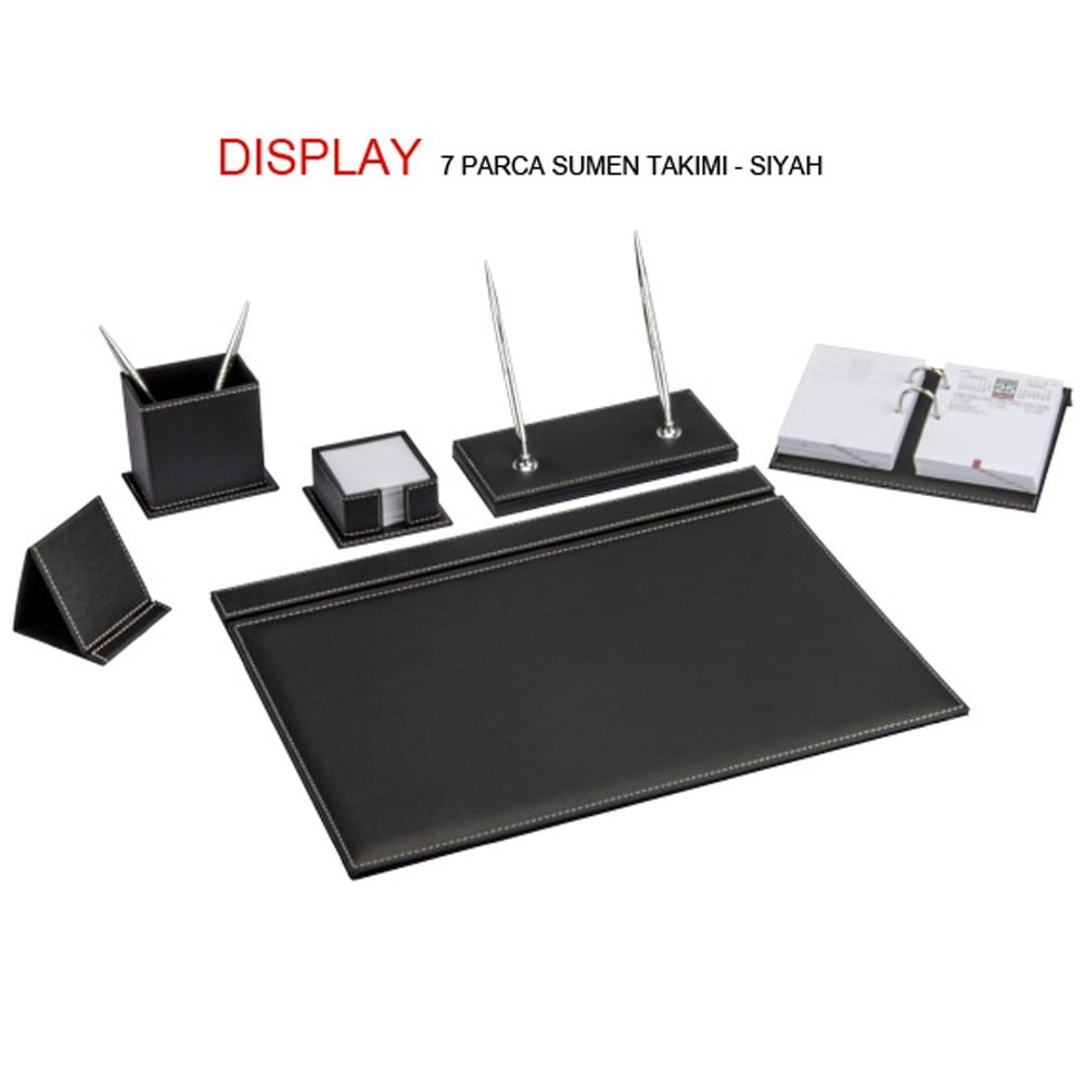 Gıpta Sümen Takımı 7 Parça Display Siyah 7103