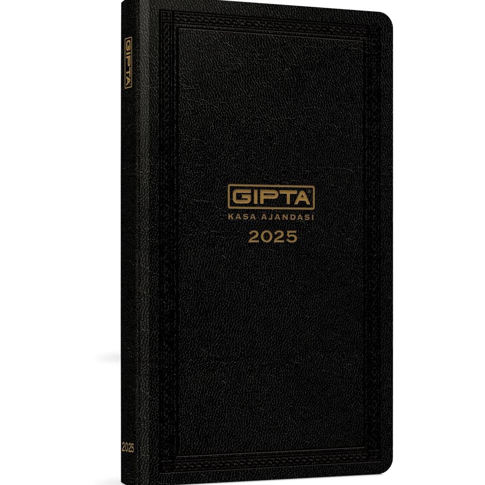 Gıpta Ticari Ajanda Dikişli Sert Kapaklı 17x33 118-TCK