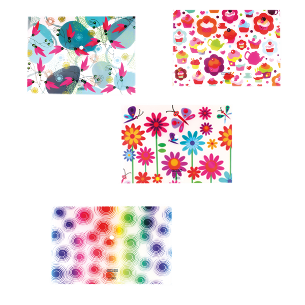 Globox Çıtçıtlı Dosya CD Bölmeli 6671