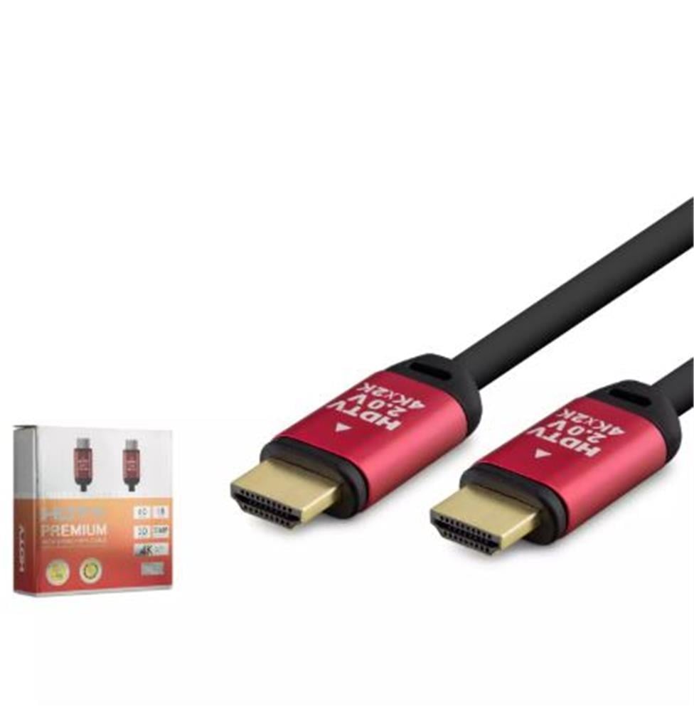 HADRON HDX2041 HDMI KABLO PVC 4K OD8.0 30M SİYAH