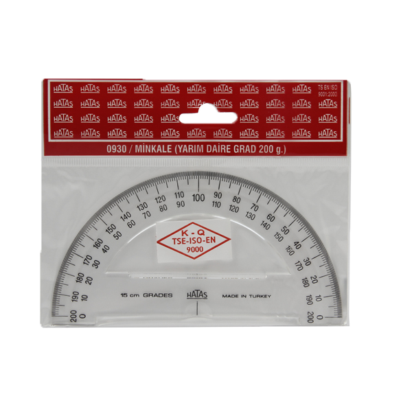 Hatas Minkale Plastik 200 Derece 15 CM 0930