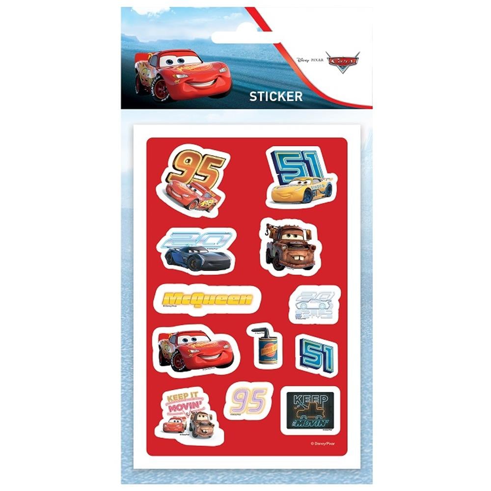 Keskin Color Cars Puffy Sticker Orta Boy