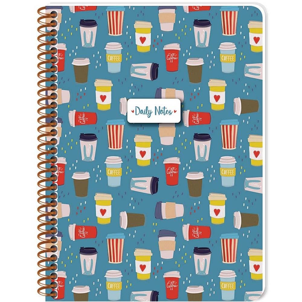 Keskin Color Defter Karton Kp.Spr Coffee 16,x22,5 80 YP Çiz.