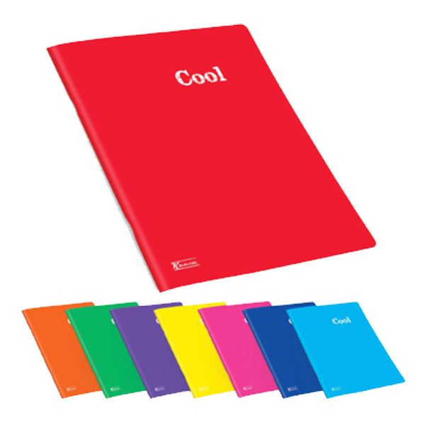 Keskin Color Defter Plastik Kapak Dikişli Cool A4 100 Yp Çizgili 321861-99