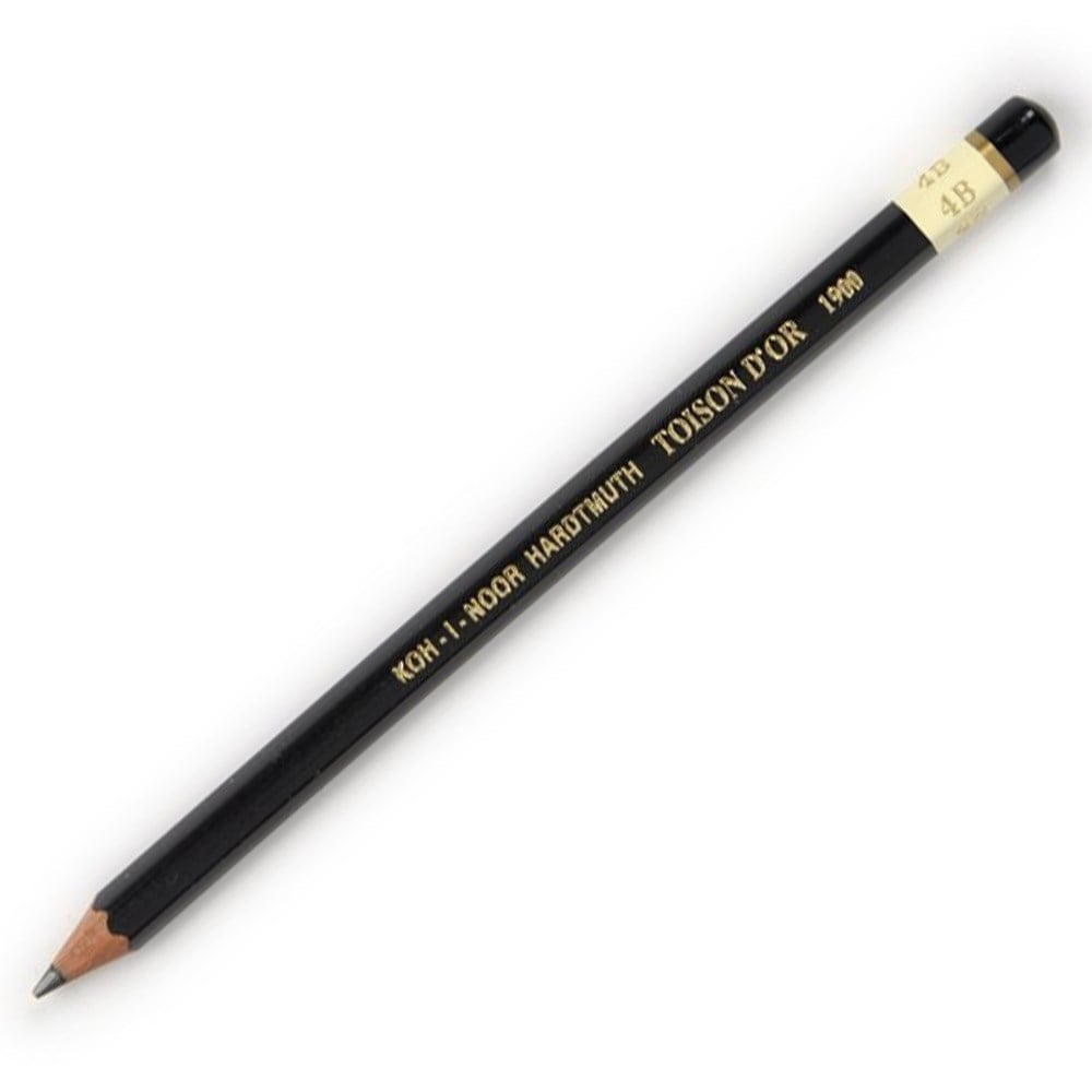 Koh-i Noor Gaphite Pencils 4B 1900