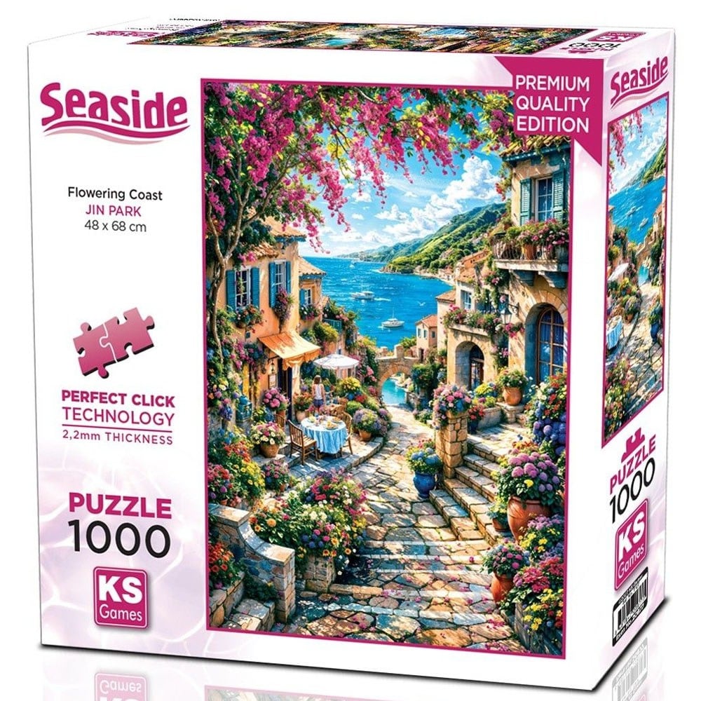 Ks Games Puzzle 1000 Flowering Coast 20877