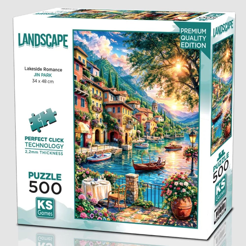 Ks Games Puzzle 500 Lakeside Romance 20108