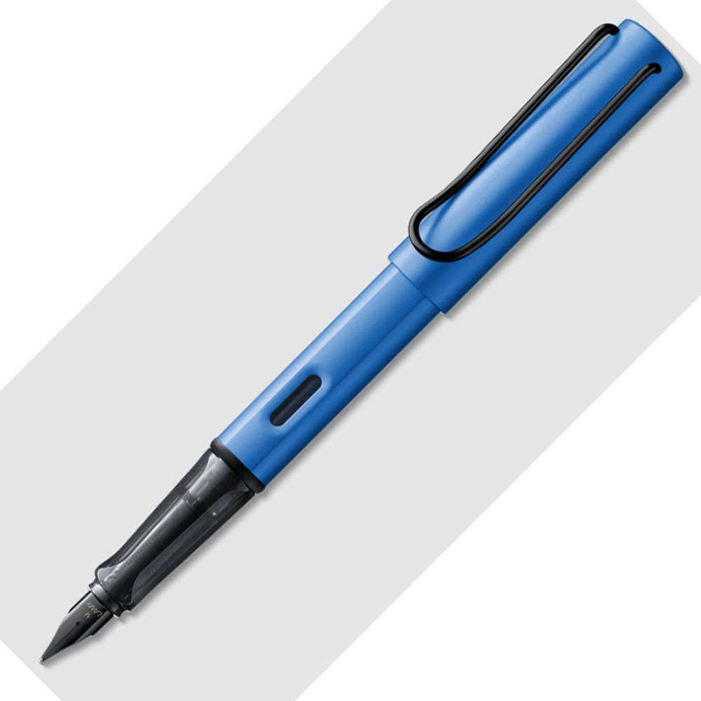 Lamy Al-star Dolma Kalem Alüminyum M Uç Lacivert Metal Siyah Klips S28-M