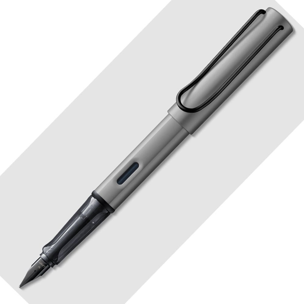 Lamy Al-star Dolma Kalem Alüminyum M Uç Grafit Metal Siyah Klips S26-M