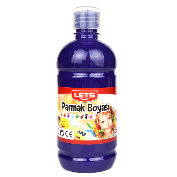 Lets Parmak Boyası 500 ML Mor L-5005