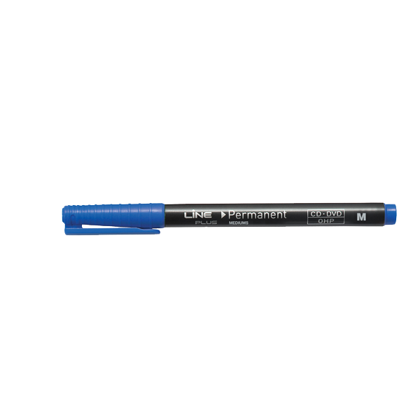 Lineplus Asetat Kalemi Permanent M Seri Mavi 11035