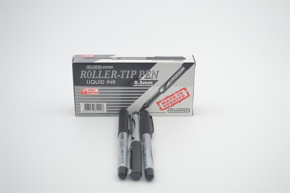 MİKRO Aihao Roller 0.5 Pilot Kalem Siyah 12 ADET