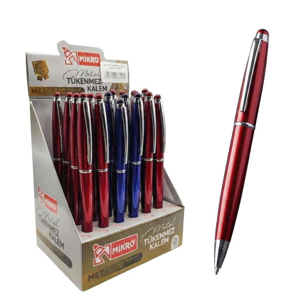 Mikro Bp 1405 Çevirmeli Metal Tükenmez Kalem